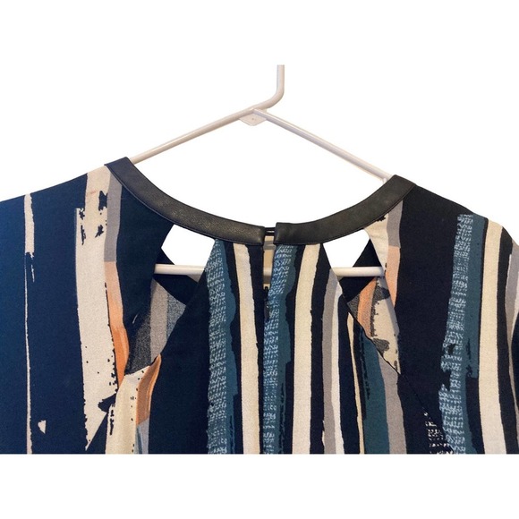 Ella Moss Multi Color Striped Dress - Size S - Picture 3 of 5